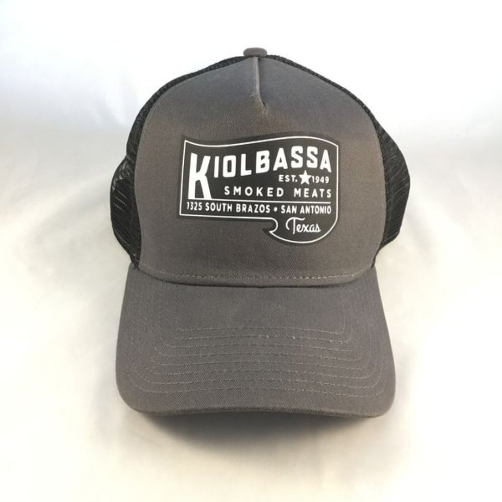 KIOLBASSA MEATS SAN ANTONIO TX TRUCKER SNAPBACK